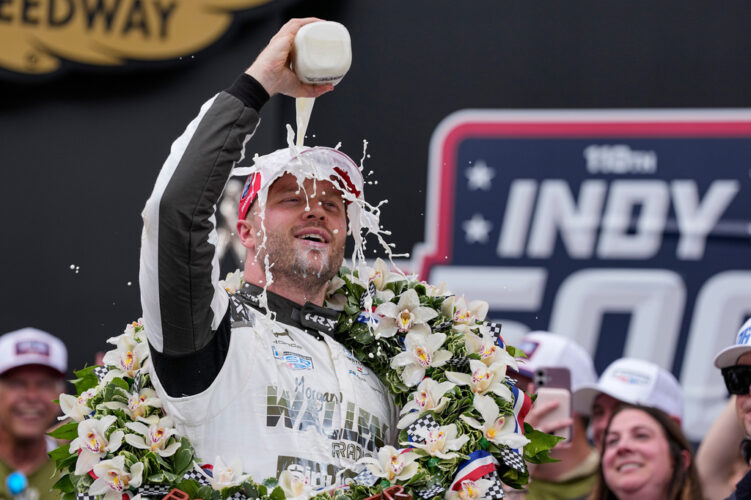Late pass sends Felix Rosenqvist past David Malukas for the closest Indianapolis 500 win in history